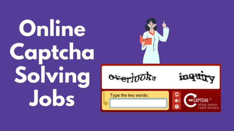 captcha solving jobs without investment